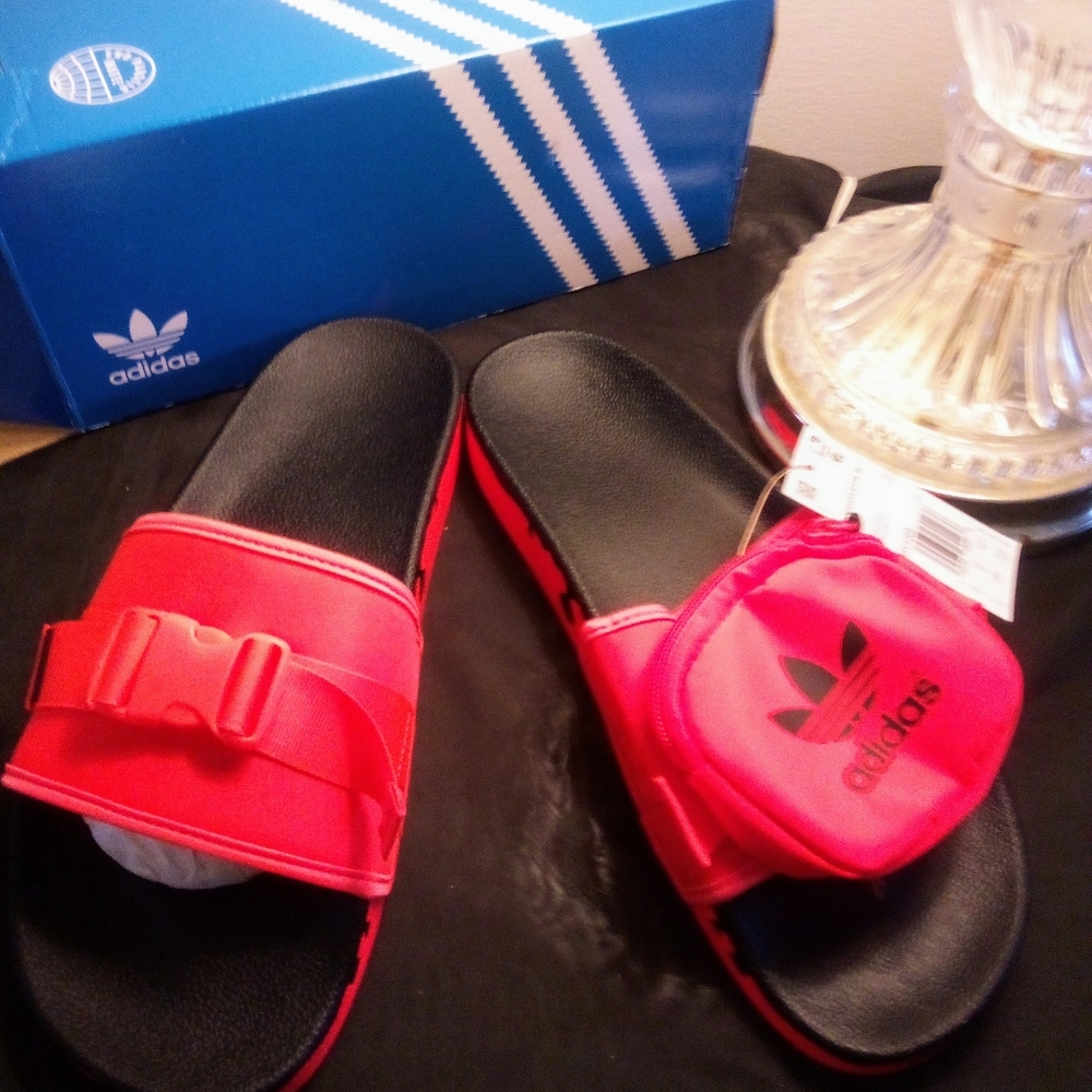 Adidas Flip Flops/ House Shoes